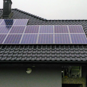 5 kWp Sharp napelemes rendszer SolarEdge inverterrel (SMART)